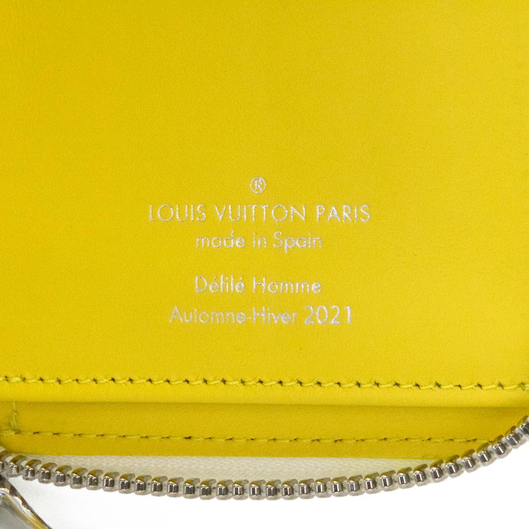 本物 ヴィトン 長財布 メンズ 2021年秋冬限定 エブリデイLV 黄色 ロゴ