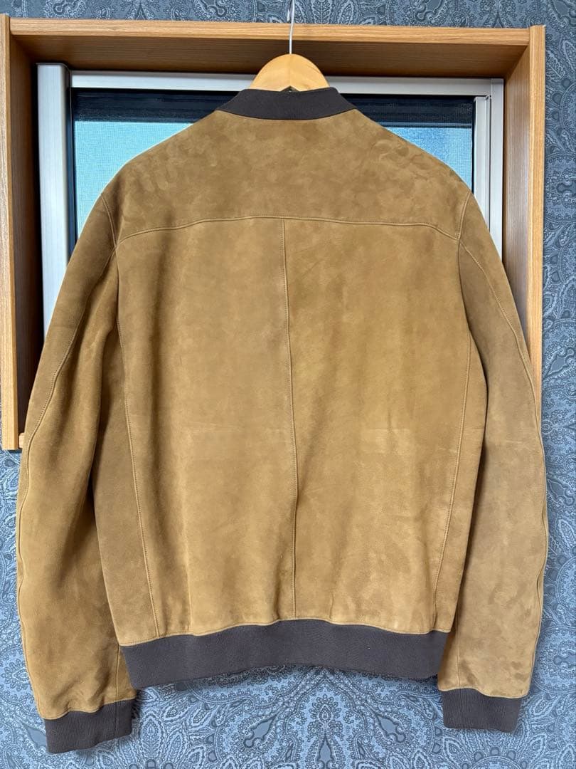 ジャケット・アウター THE ROW Curt Suede Bomber Jacket