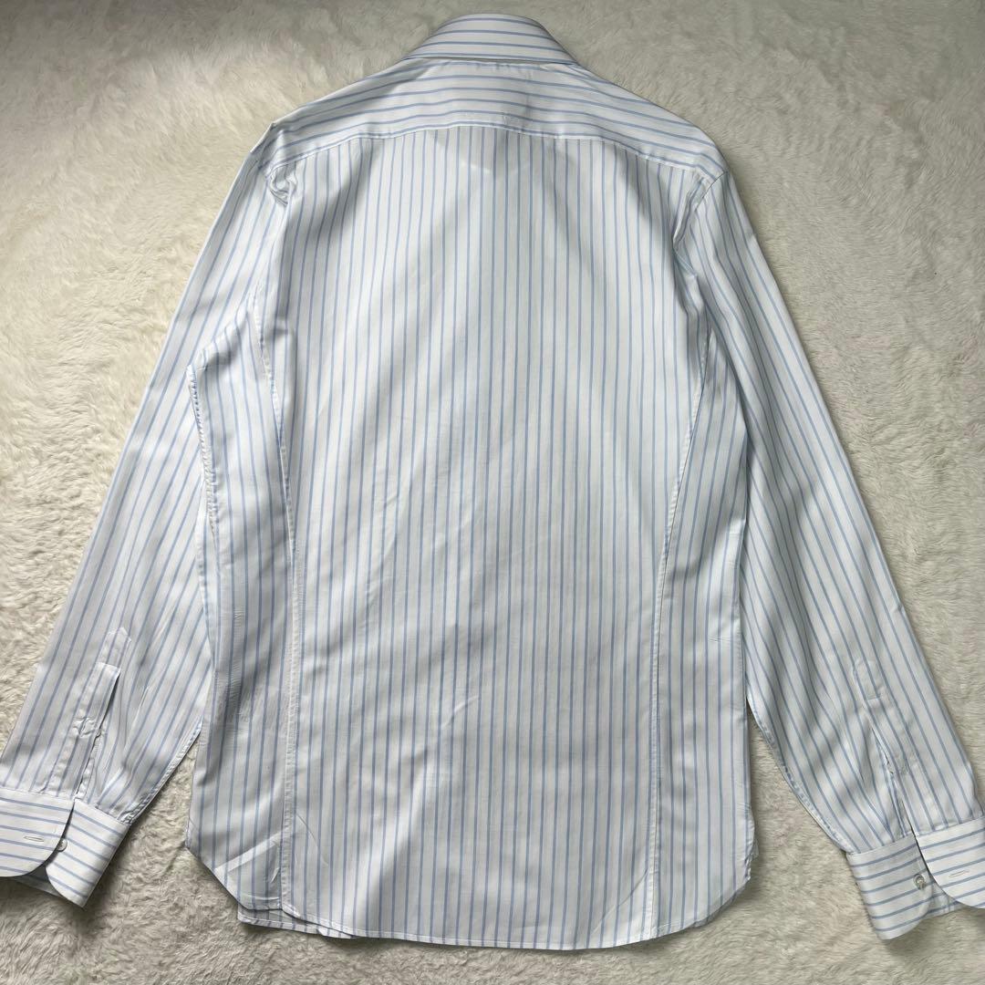 とるGUCCI ワイシャツ　ストライプ　イタリア製　41
