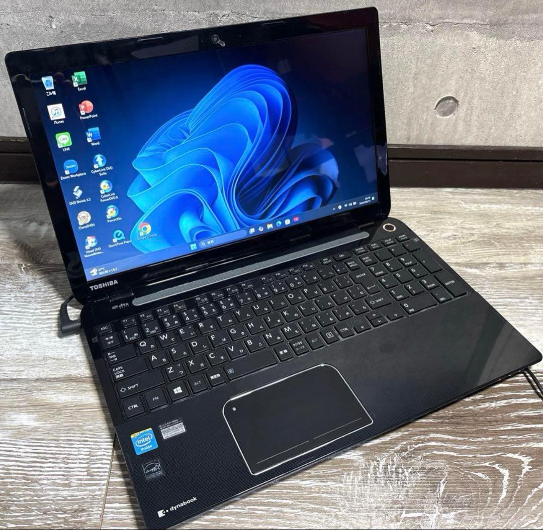 爆速仕様 東芝dynabookノートパソコンSSD Webカメラ