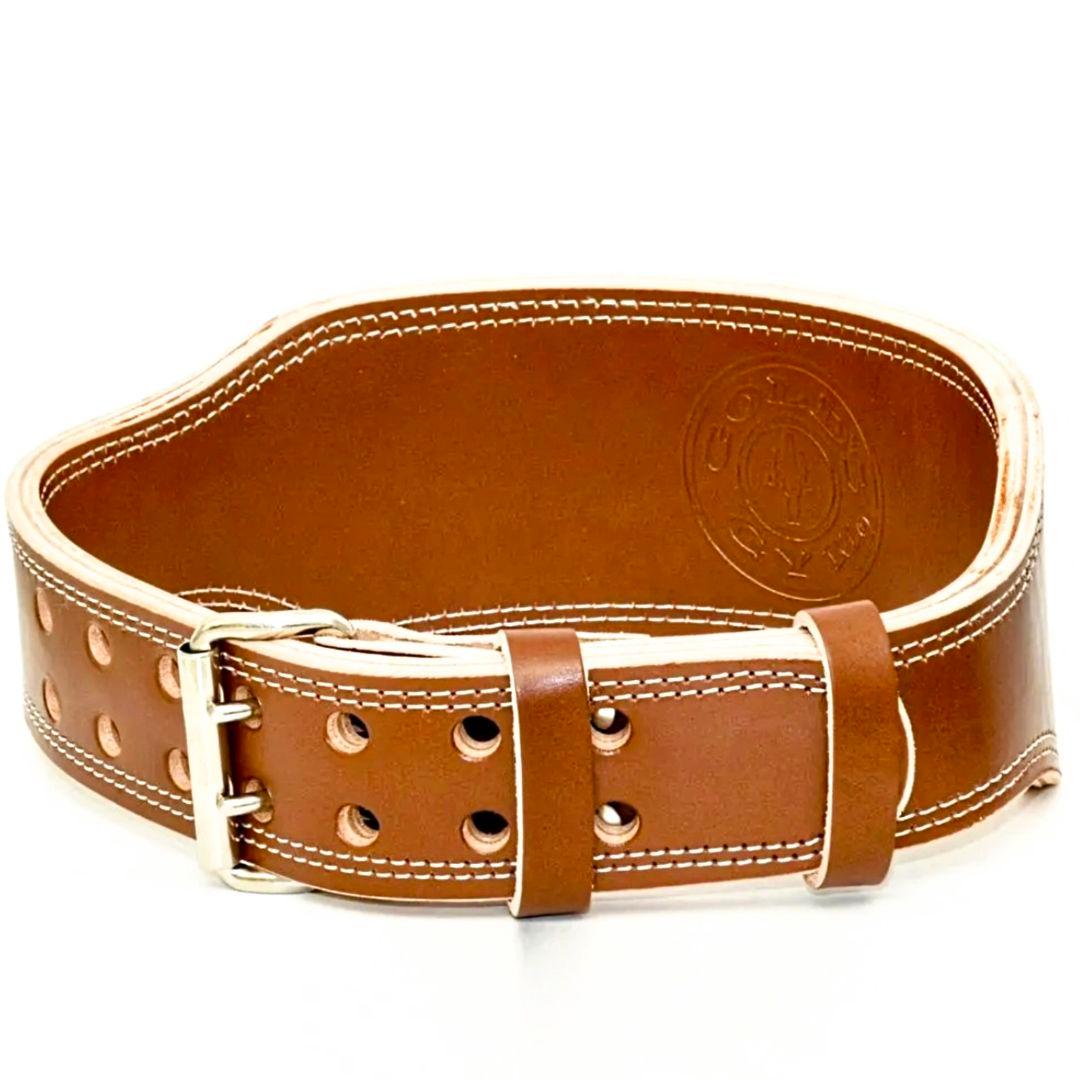 サイズL【未使用】ゴールドジム（GOLD’S GYM)プロレザーベルトG3324