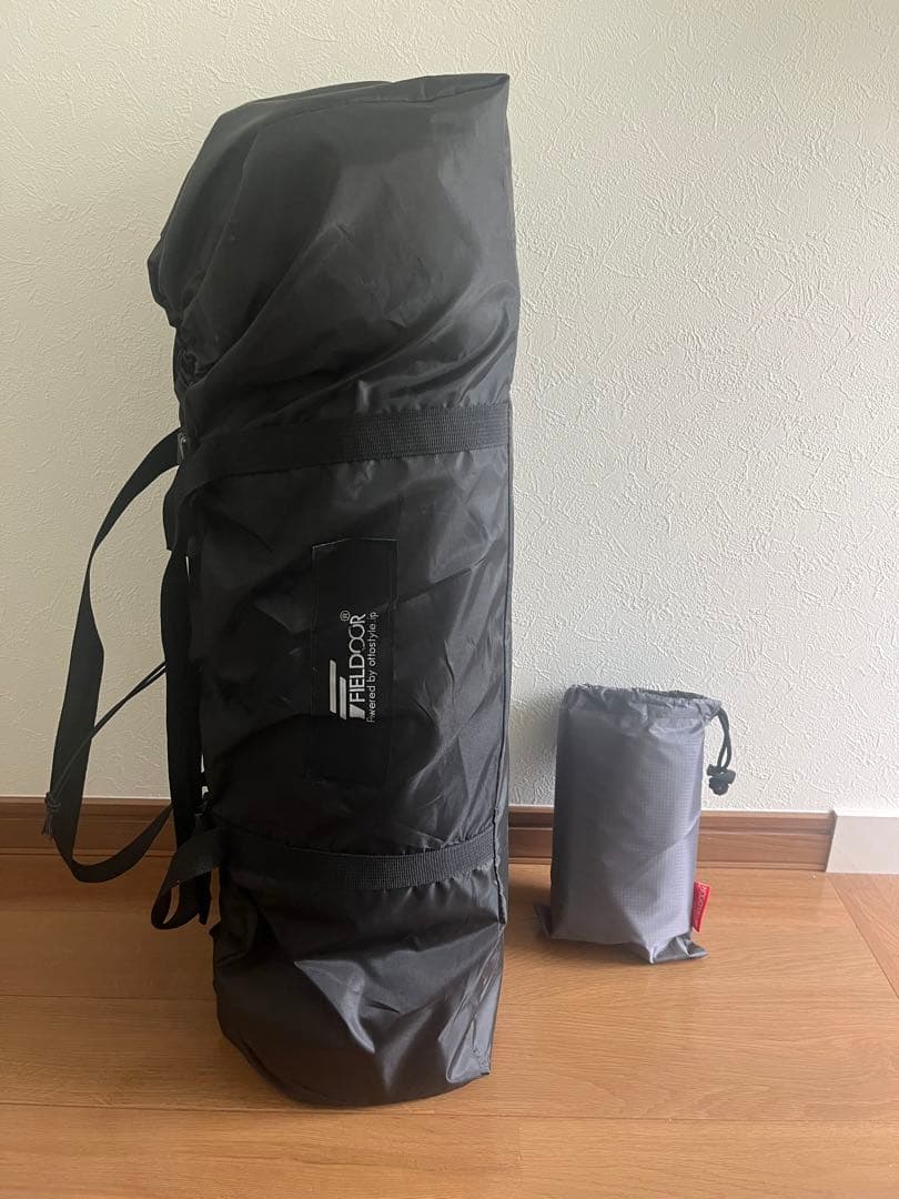 【新品】ドームテント 3人〜4人用　+ グランドシート付　人気　キャンプ