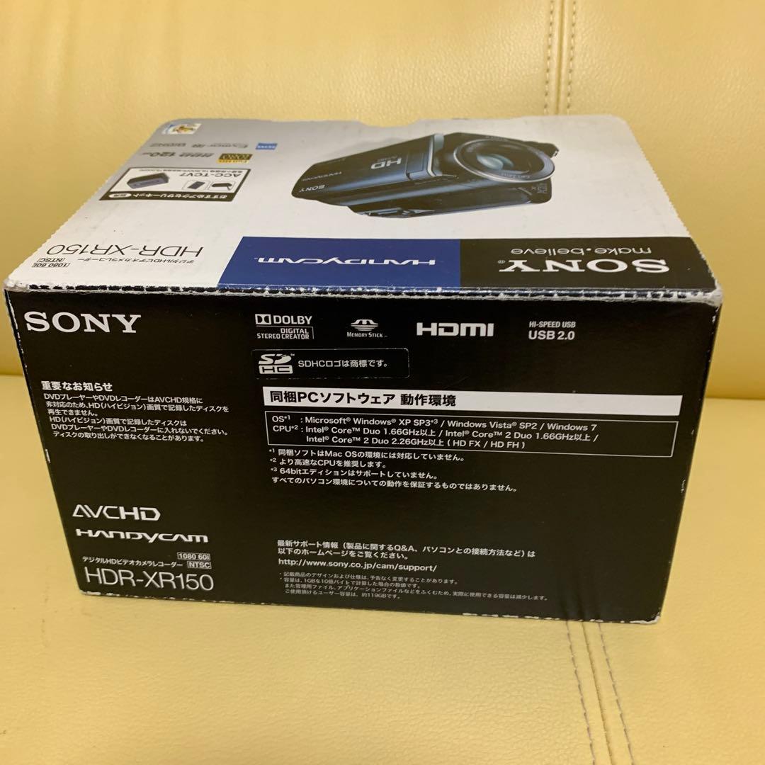SONY HDR-XR150 ビデオカメラ 本体