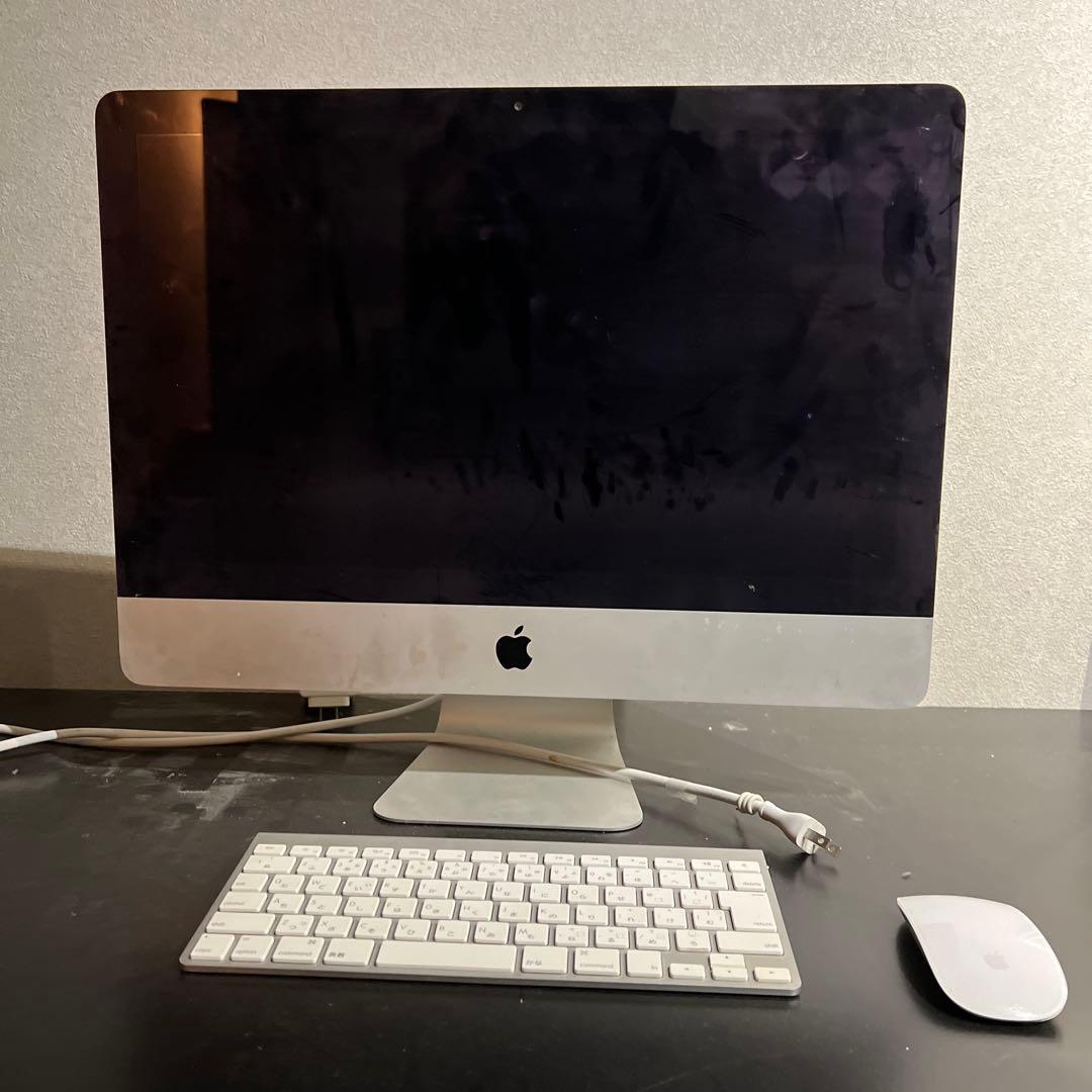 iMac 21.5インチ (2012) ＋ワイヤレスキーボード ＋ マウス