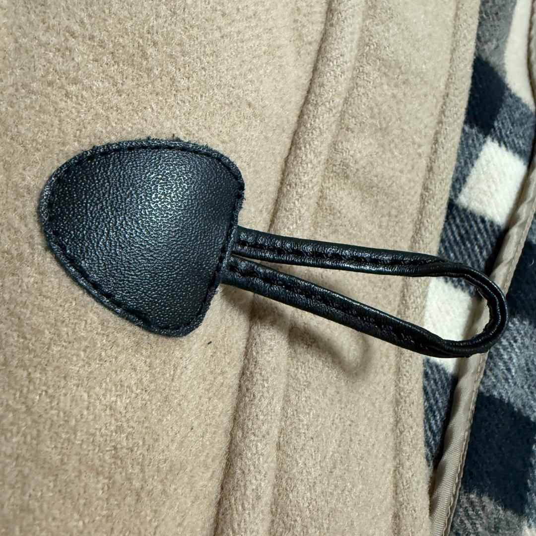 Burberry ベージュ ノバチェック ダッフルコート 104cm