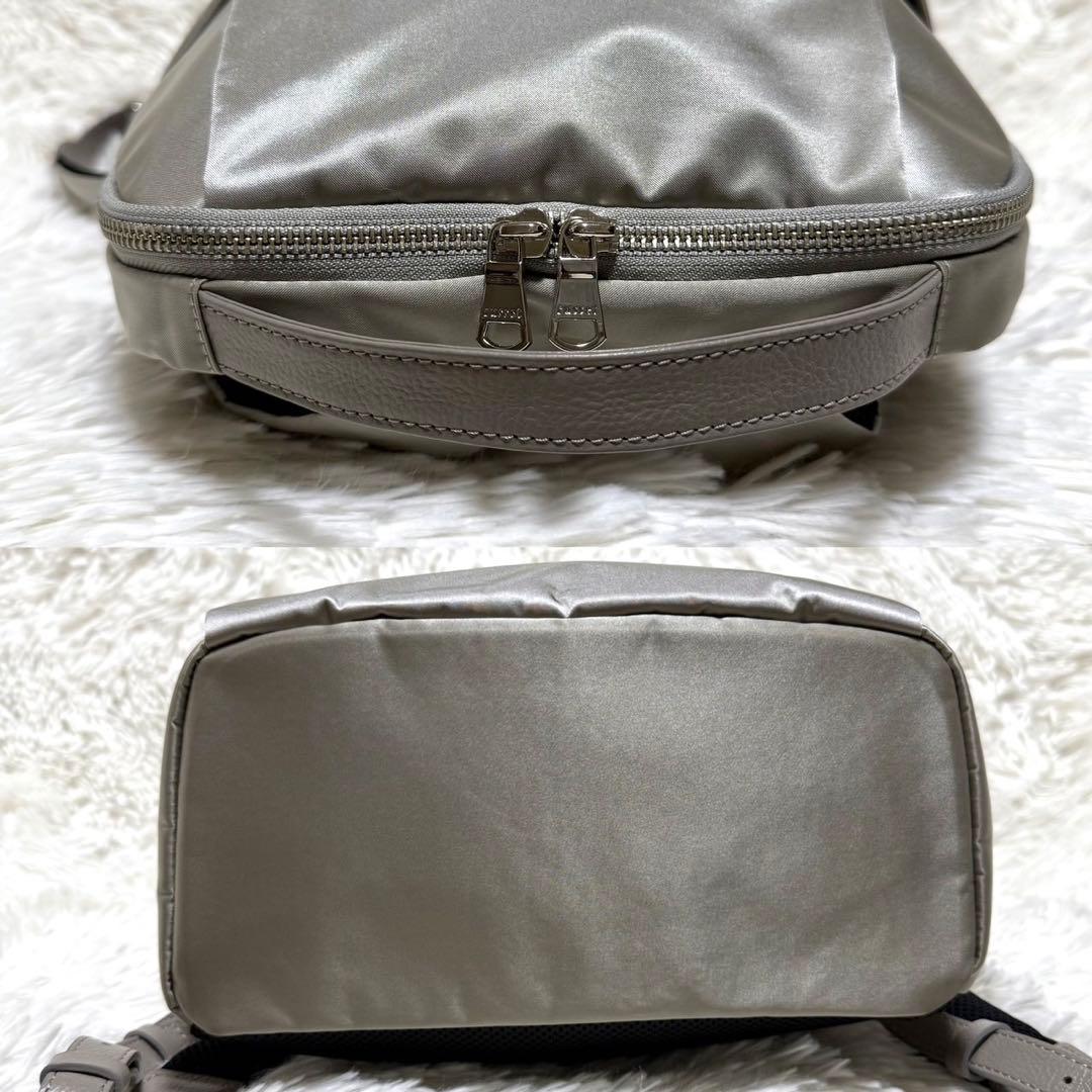 美品 ラシット クラウズナイロン リュックサック グレー バックパック トート