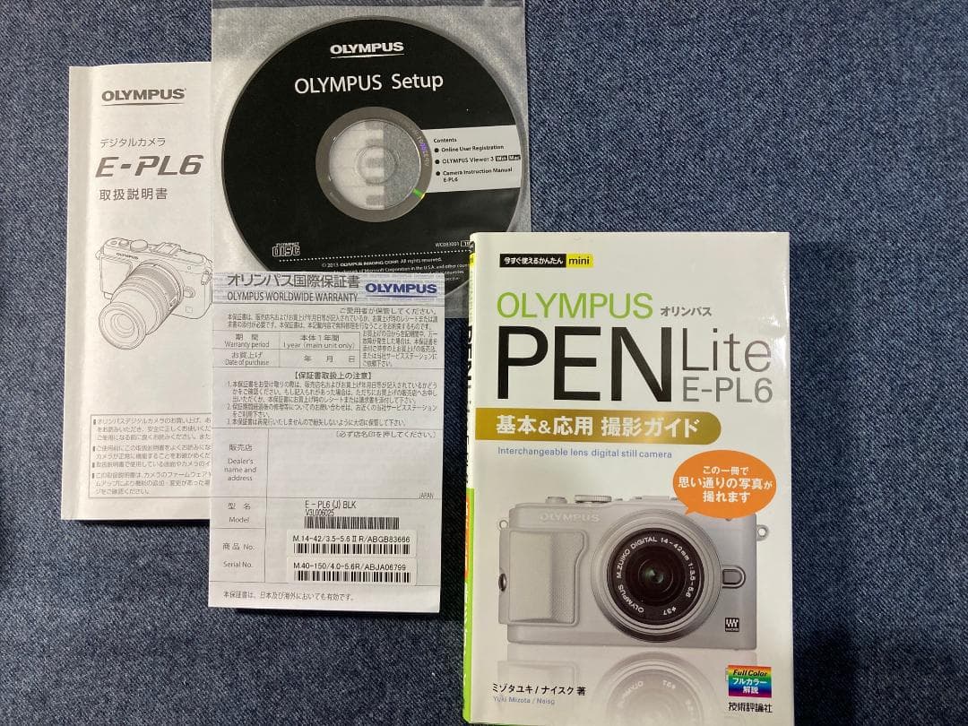 訳あり動作品◆オリンパス E-PL6 ダブルズーム◆PEN Lite 元箱付