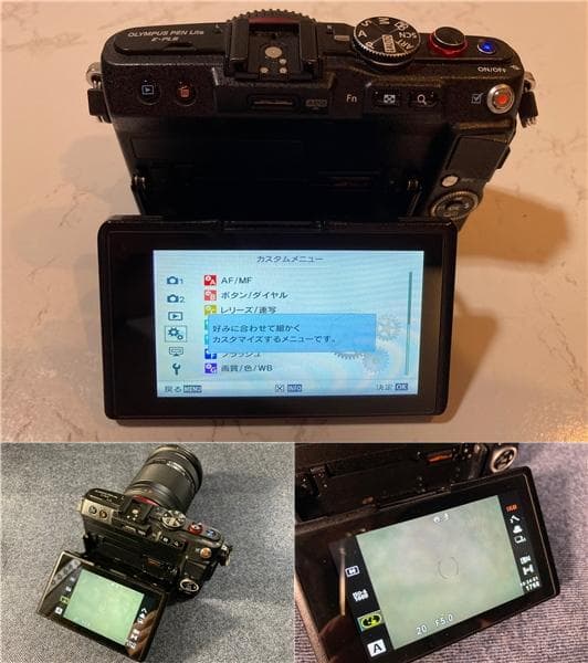 訳あり動作品◆オリンパス E-PL6 ダブルズーム◆PEN Lite 元箱付