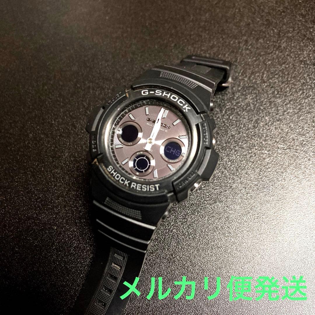 e*a様 CASIO G-SHOCK AWG-M100B-1ACRソーラー電波時