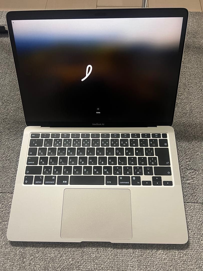 【美品】MacBook Air M1 2024年4月購入