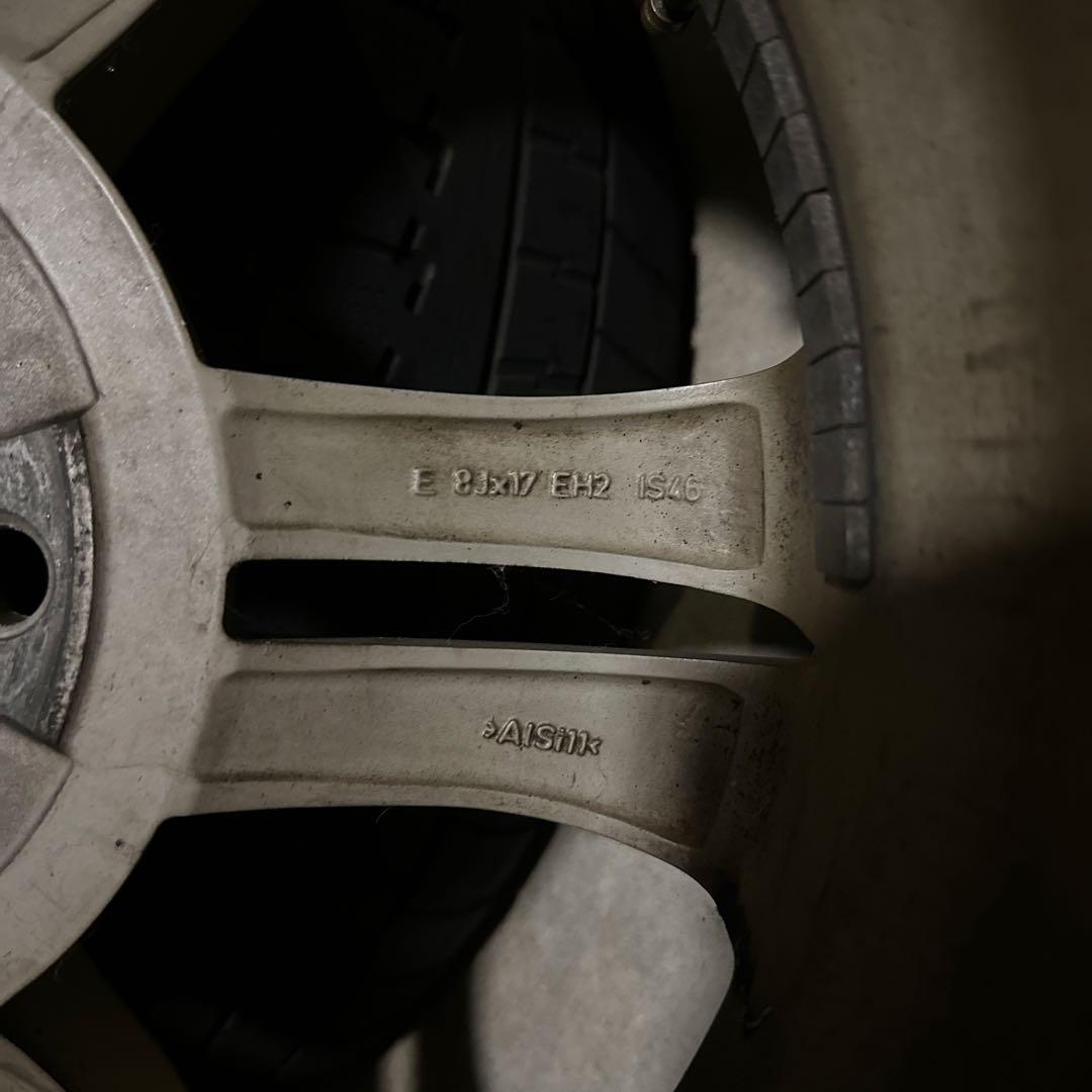  17インチ ゴールドホイールセット