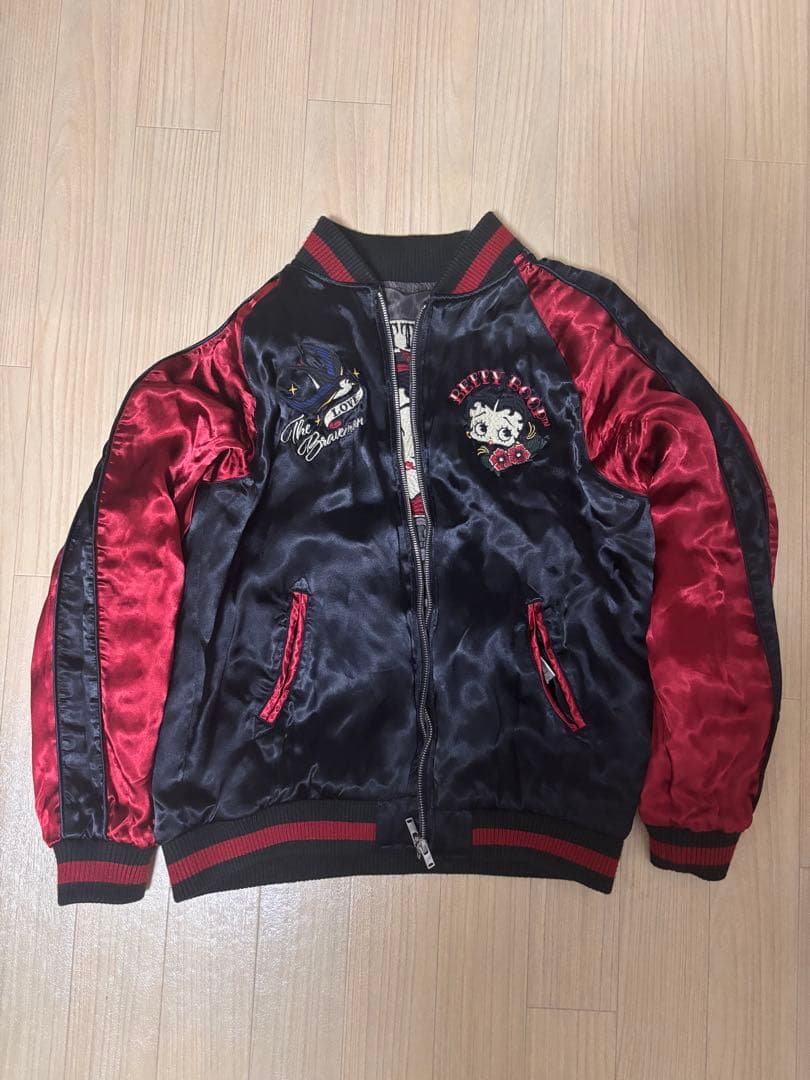 The BRAVE-MAN×Betty Boop スカジャン Lサイズ