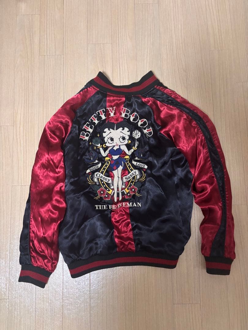 The BRAVE-MAN×Betty Boop スカジャン Lサイズ