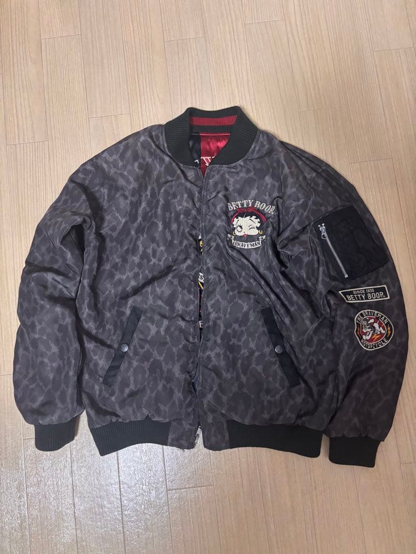 The BRAVE-MAN×Betty Boop スカジャン Lサイズ