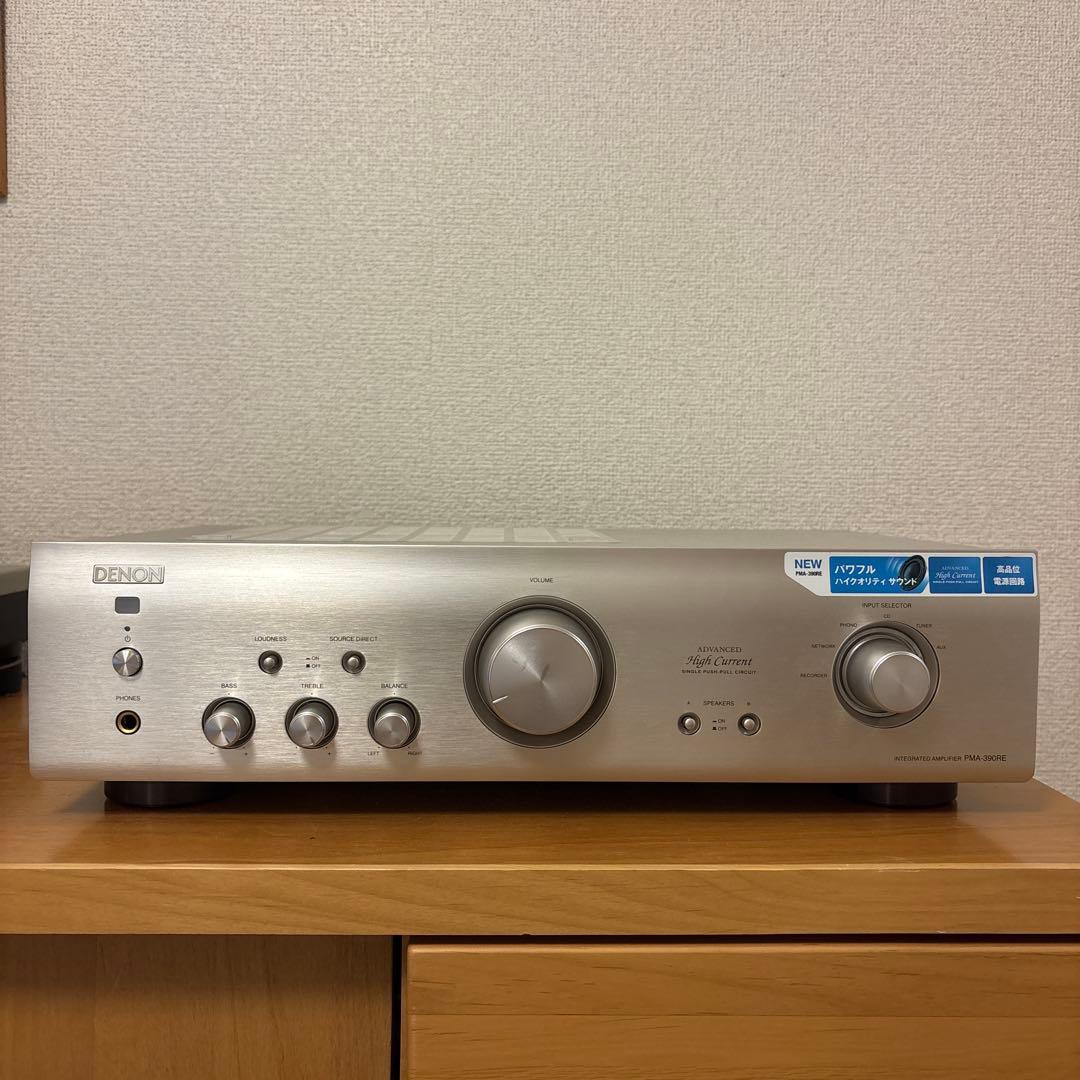 【ジャンク扱い】DENON PMA-390RE シルバー 2014年製