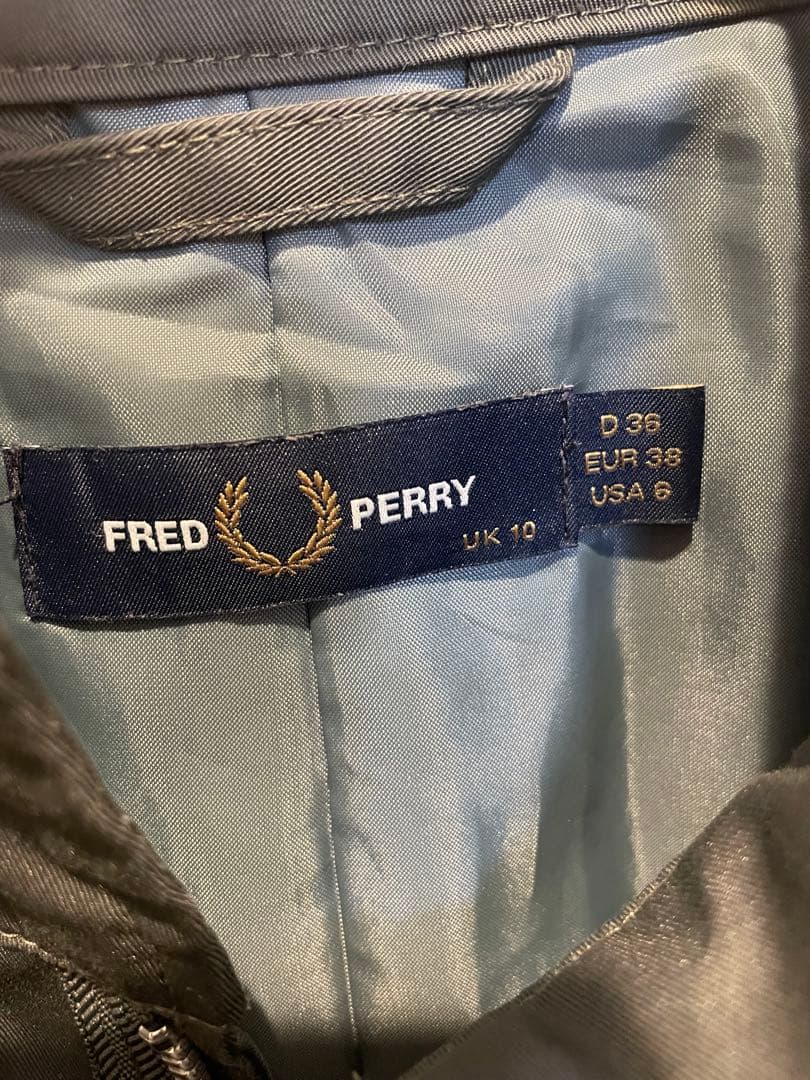 フレッドペリー　ロング丈 ミリタリーコート