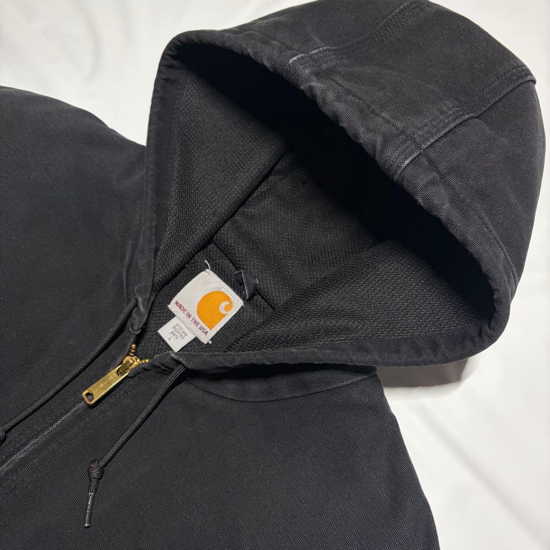 [L] Carhartt - J131 BLK アクティブジャケット￼ ブラック