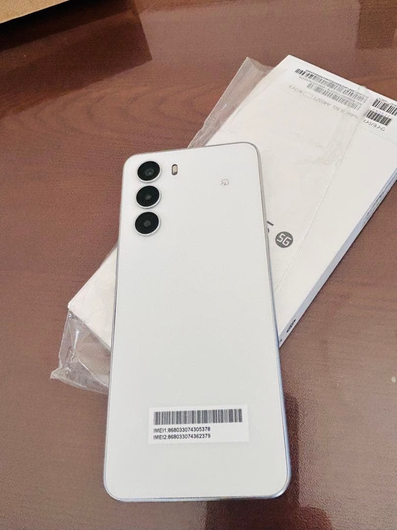 【新品未使用品】　スマホnubia S 5G ZESCK2