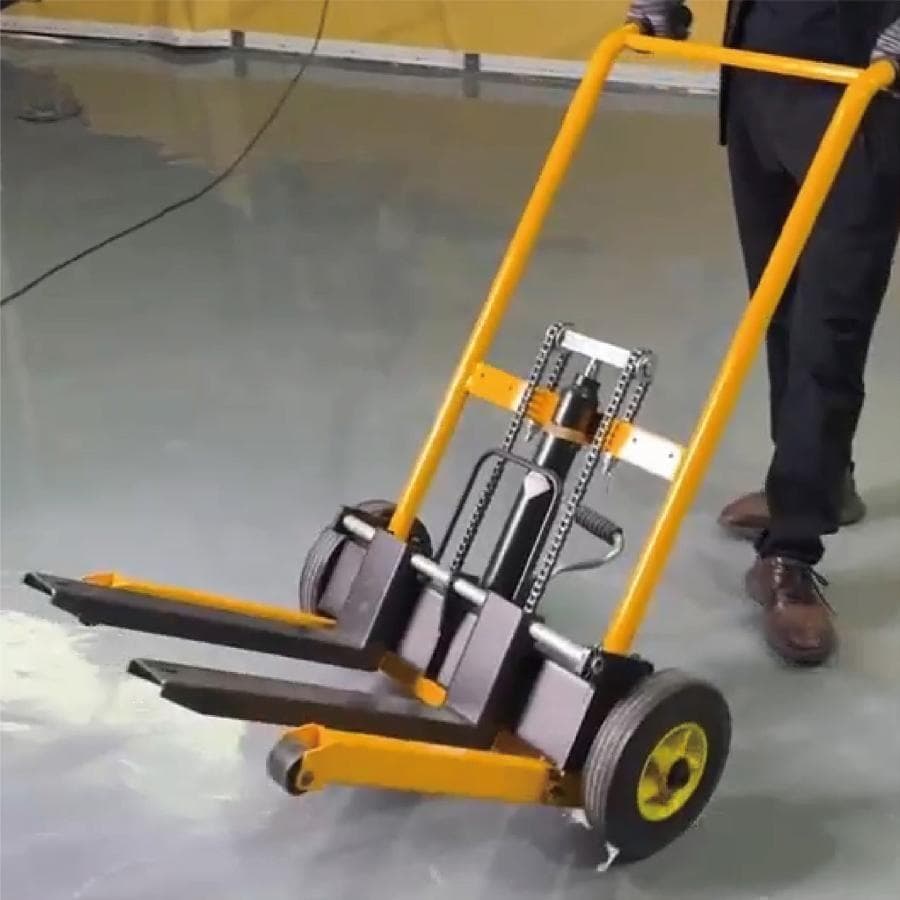 ハンドフォークリフト 最大積載200kg 折りたたみ式 フォークリフト 2199