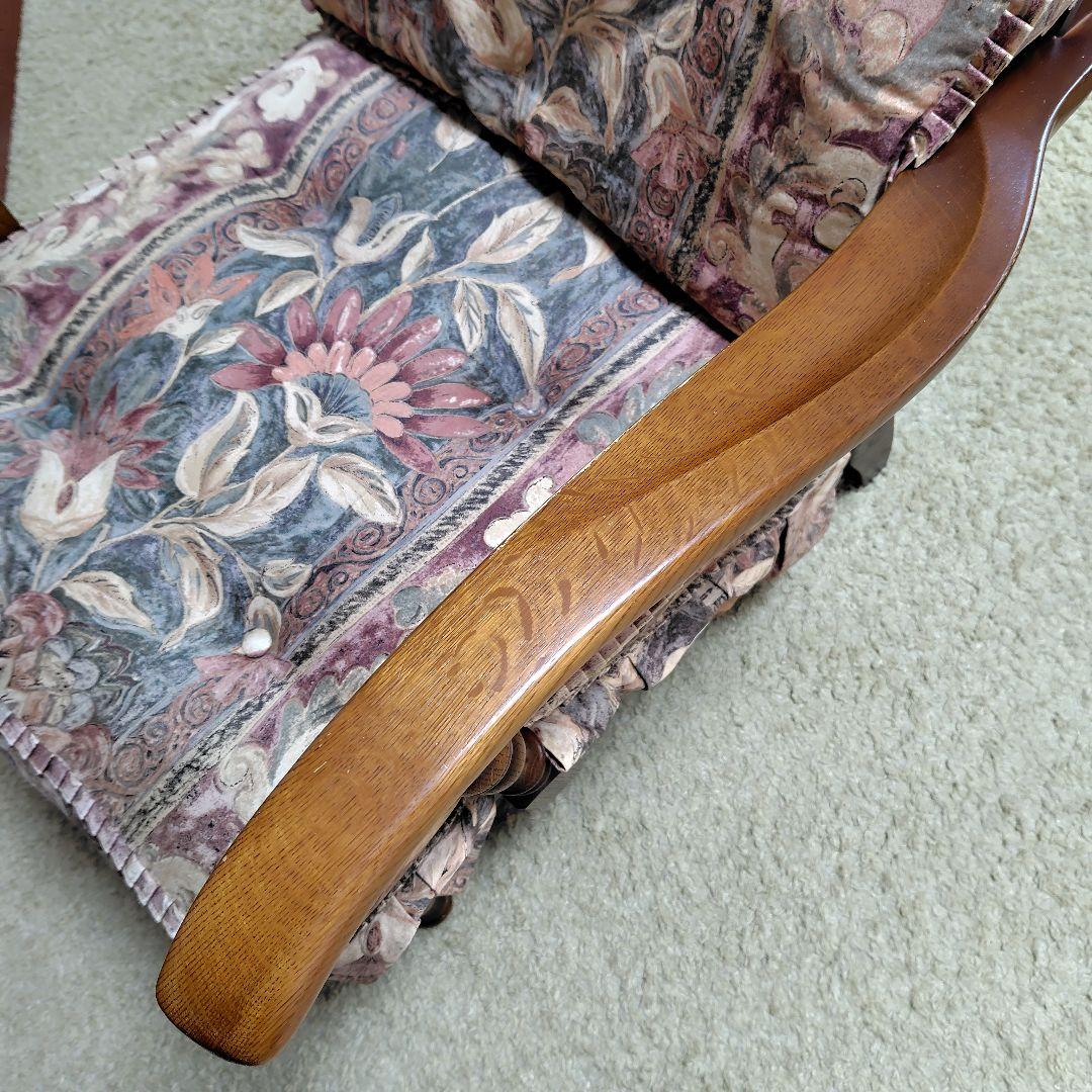 飛騨産業 キツツキ 穂高 リビングチェア 両肘付き No.6A/K色 手渡し歓迎