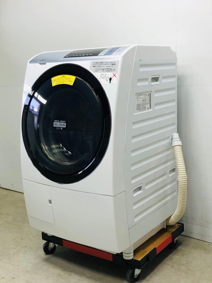 BD-SV110AL 3ヶ月保証美品 日立　温水ナイアガラ洗浄ドラム式洗濯乾燥機