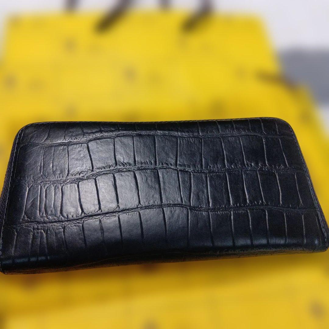Felisi フェリージ　クロコダイルレザー 長財布