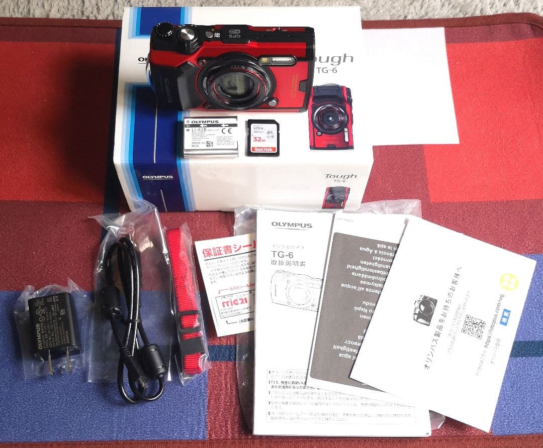 コンパクトデジタルカメラ 『OLYMPUS　Tough TG-6』 オリンパス