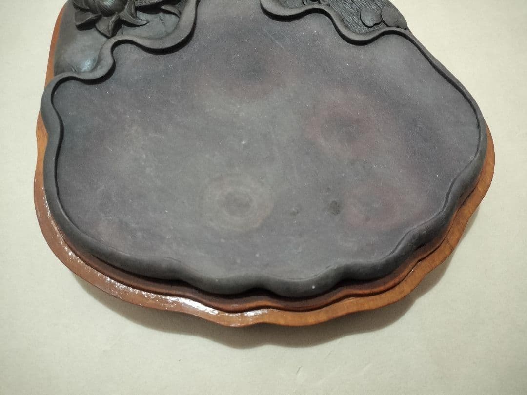 硯 書道具 文房具 共箱 (送料込み)