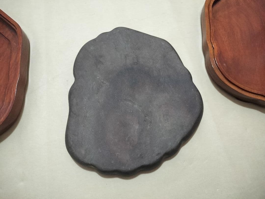 硯 書道具 文房具 共箱 (送料込み)