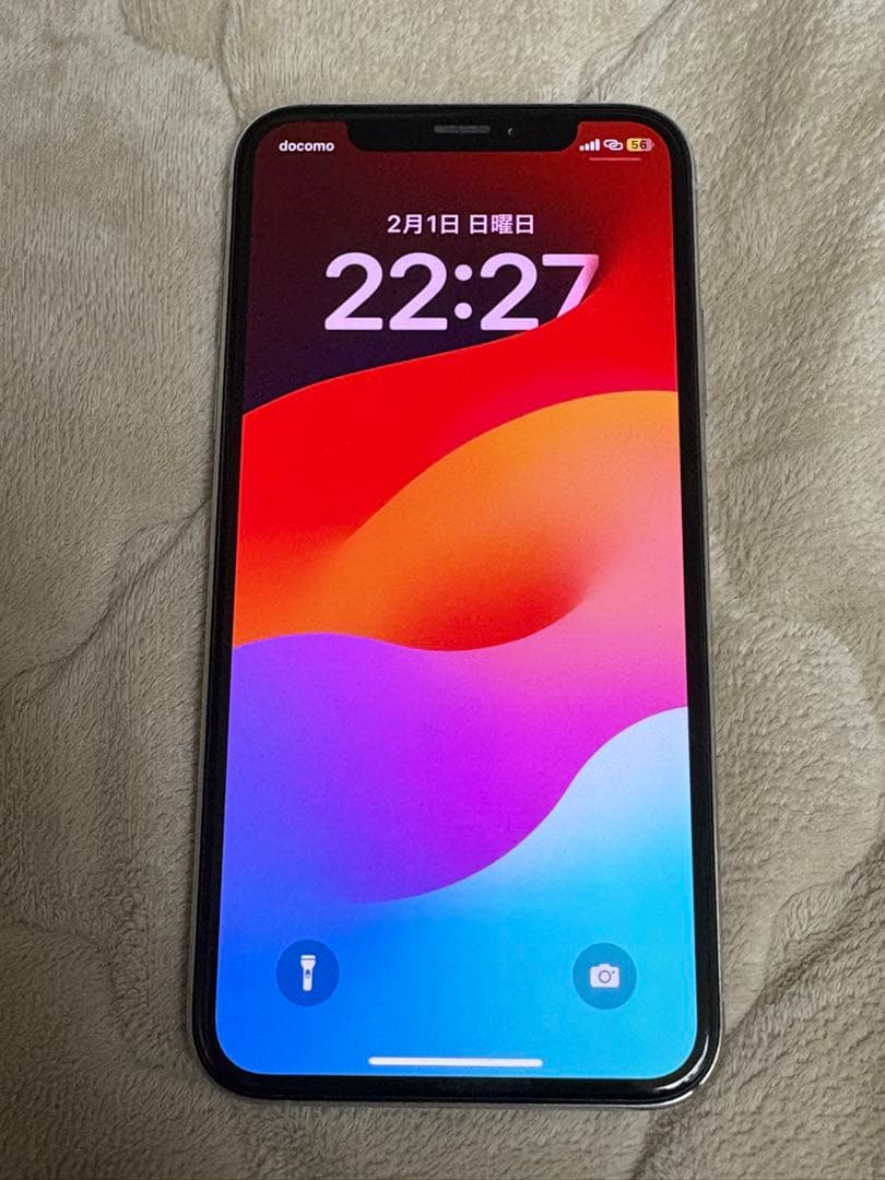 iPhoneXs 64GB 79% シルバー