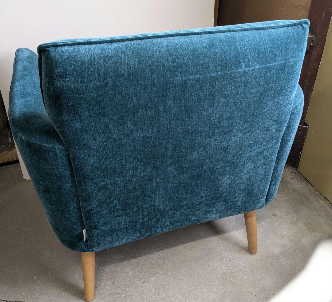 けいちゃん素コアラマットレス リラックスチェア ダークグリーン1人掛け