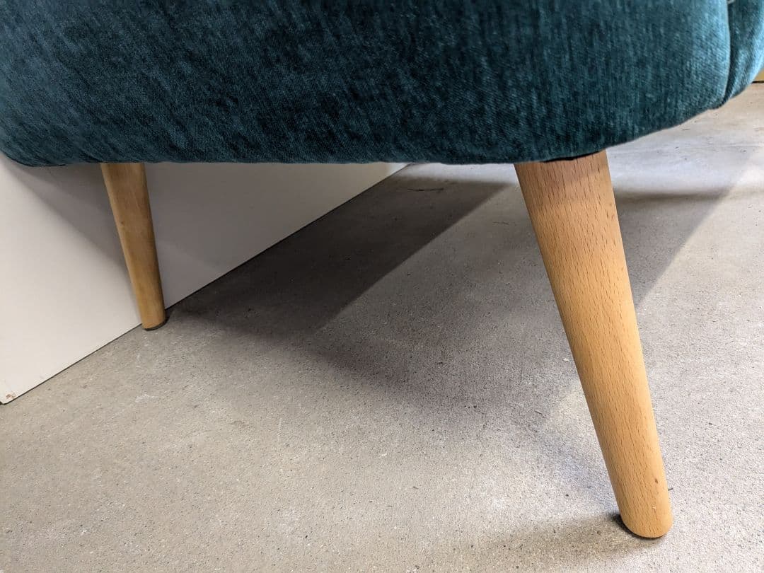 けいちゃん素コアラマットレス リラックスチェア ダークグリーン1人掛け