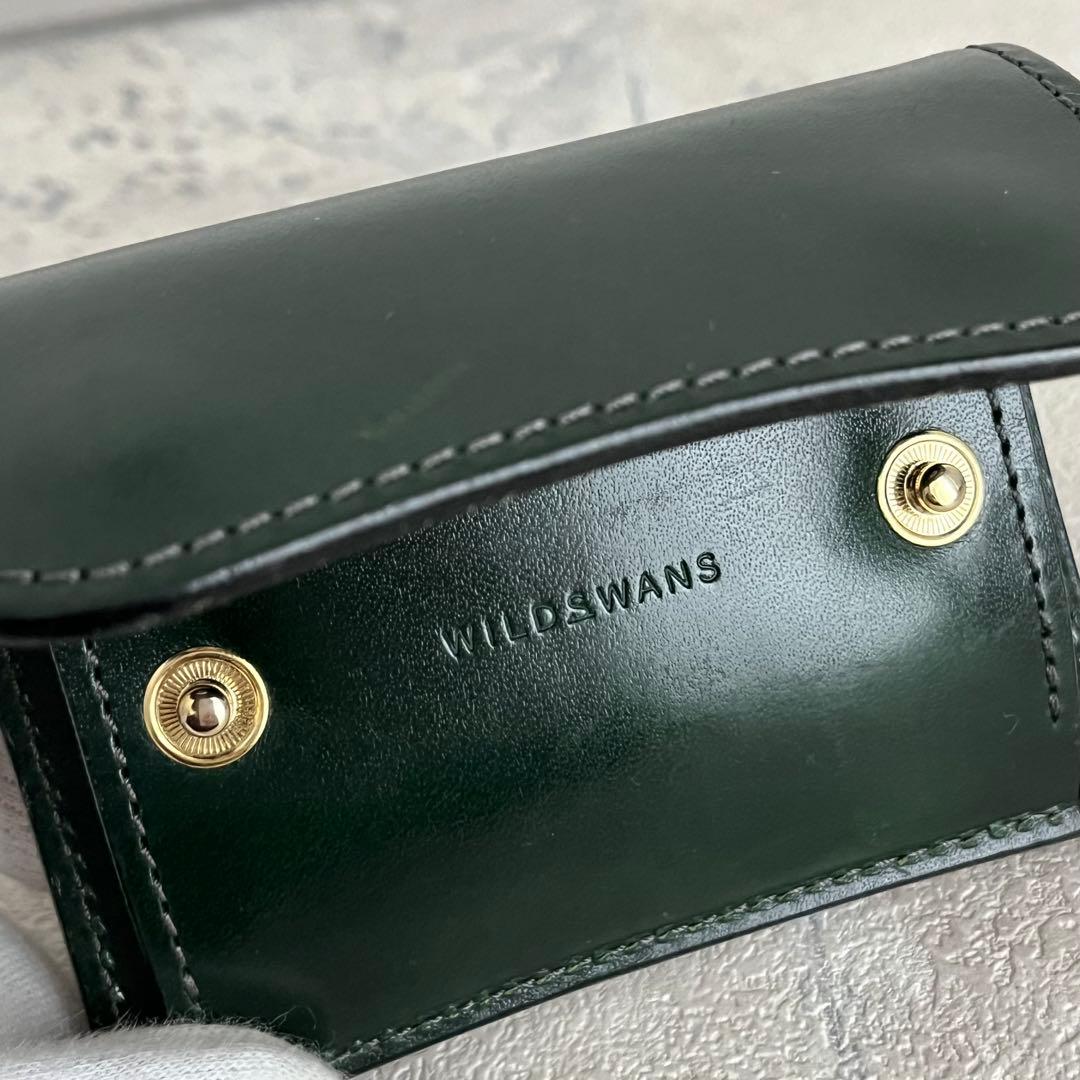 ✨限定カラー✨ワイルドスワンズ タング グリーン ケース サドルプルアップ