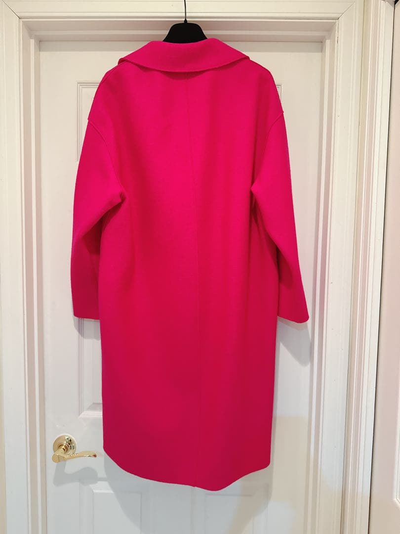 ハリスワーフロンドン HARRIS WHARF LONDON ピンク コート