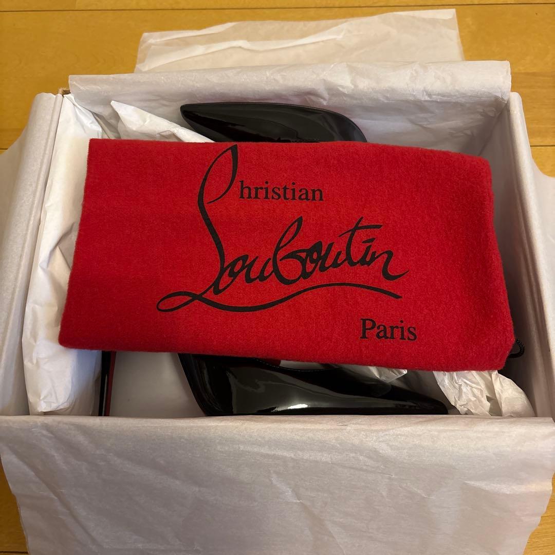 クリスチャンルブタン　黒　ハイヒール　37