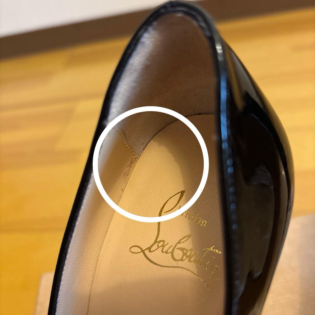 クリスチャンルブタン　黒　ハイヒール　37