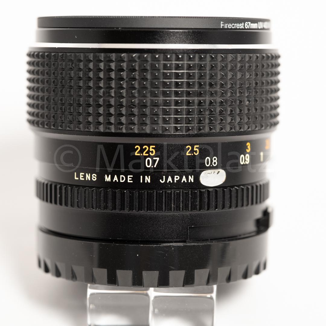 マミヤ Mamiya Sekor C 80mm F1.9（前期型）