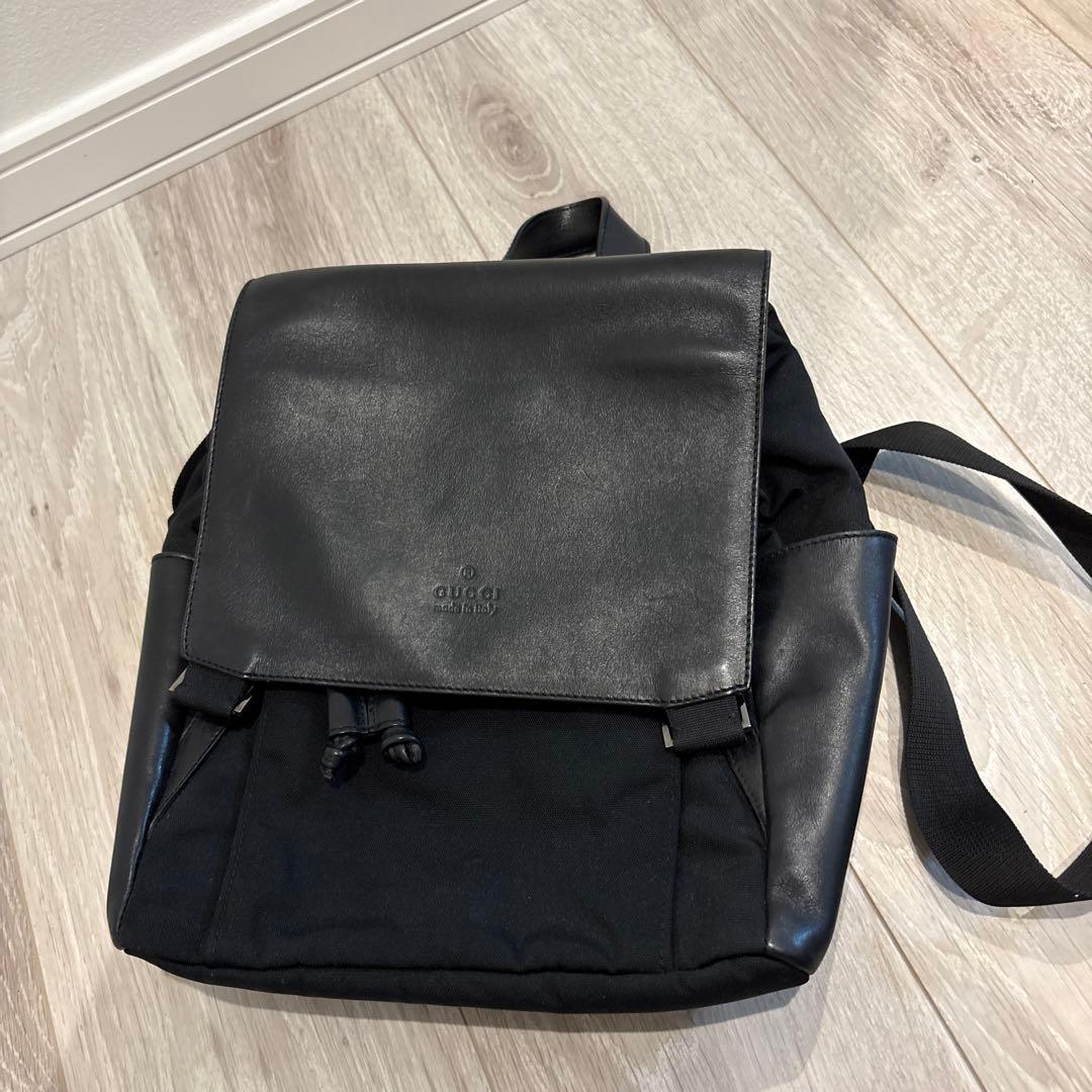 GUCCI ブラック リュック・バックパック