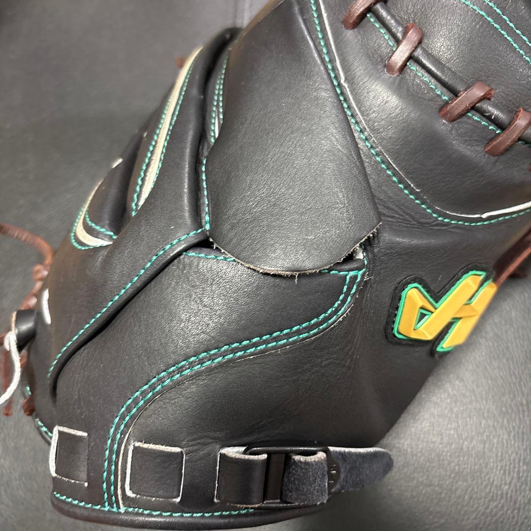 ☆美品☆HATAKEYAMA / 硬式用キャッチャーミット/和牛革使用