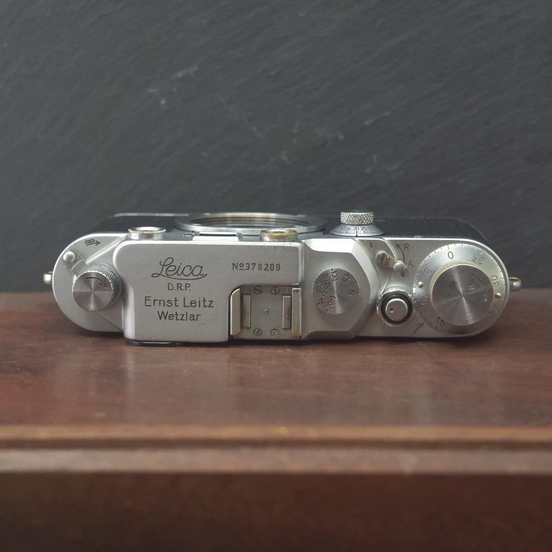 【訳アリ】OH・シャッター幕交換済　バルナックライカⅢc　段付き