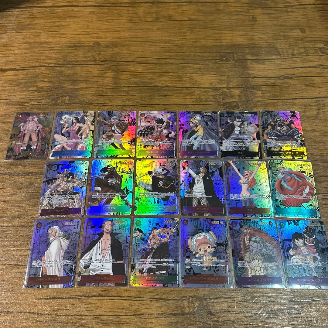 ワンピースカード　コミパラ19枚セット　（展示用）