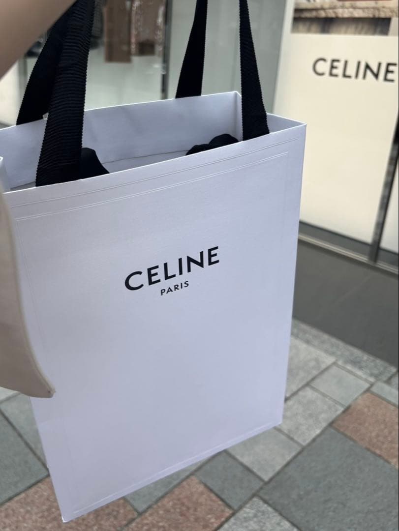 CELINE ピンク ベースボールキャップ