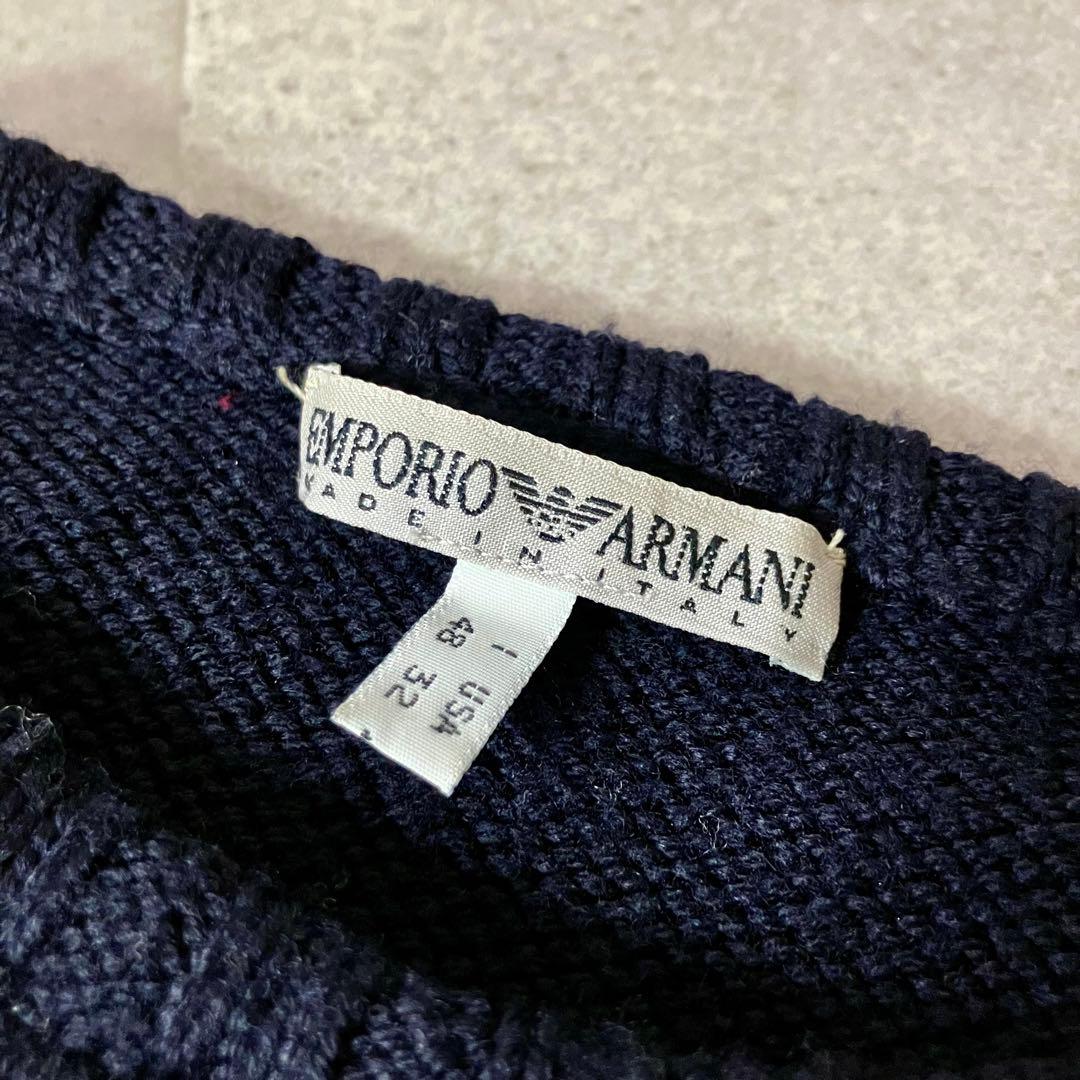80s 90s archive EMPORIO ARMANI ニットセーター/