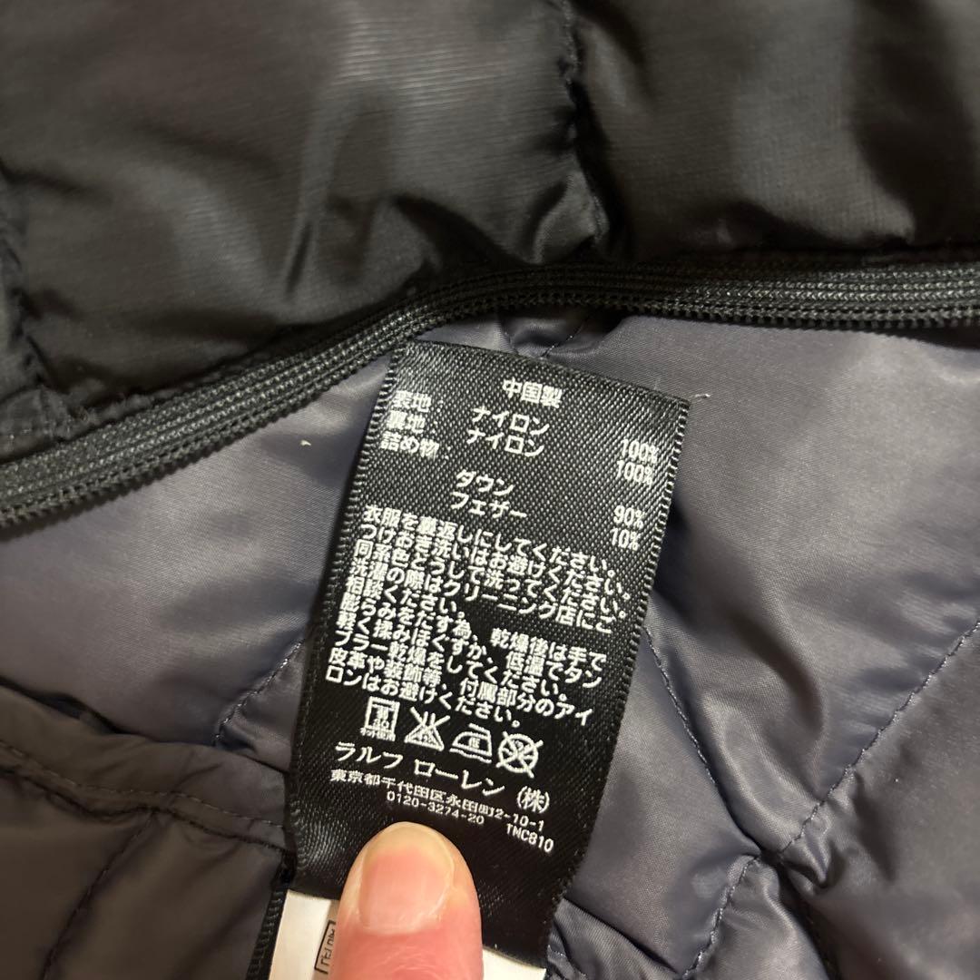 Ralph Lauren RLX ブラックダウンジャケット Sサイズ