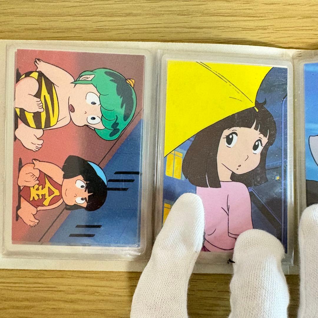 【激レア】 うる星やつら(当時物) ペンケース ステッカー ラミネートカード