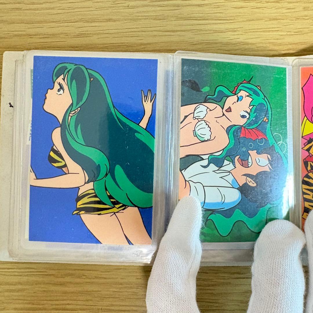 【激レア】 うる星やつら(当時物) ペンケース ステッカー ラミネートカード