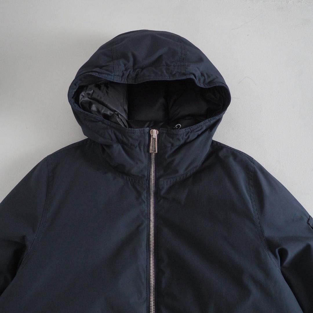 ポールスミス　ダウンジャケット　フーディ　ネイビー　美品