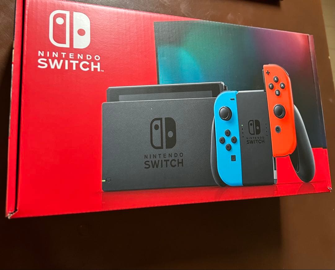 Nintendo Switch 本体 青/赤　美品