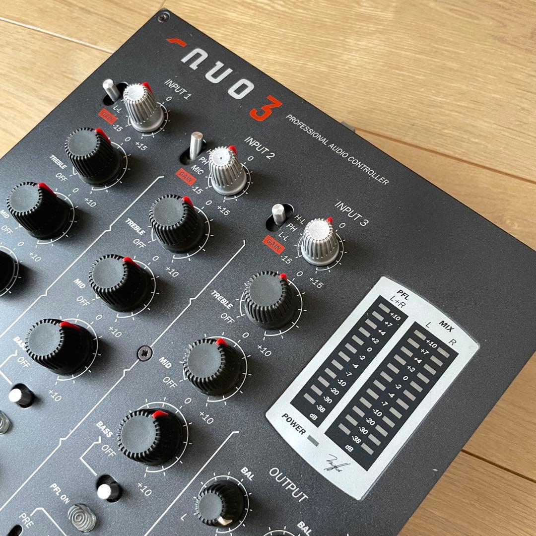 ECLER NUO 3 高音質 DJミキサー プリアンプ エクラー ヌオ