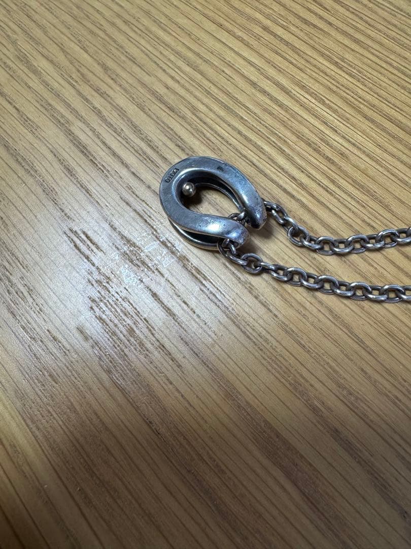 LEATHER&SILVER MOTO モト 馬蹄ネックレス